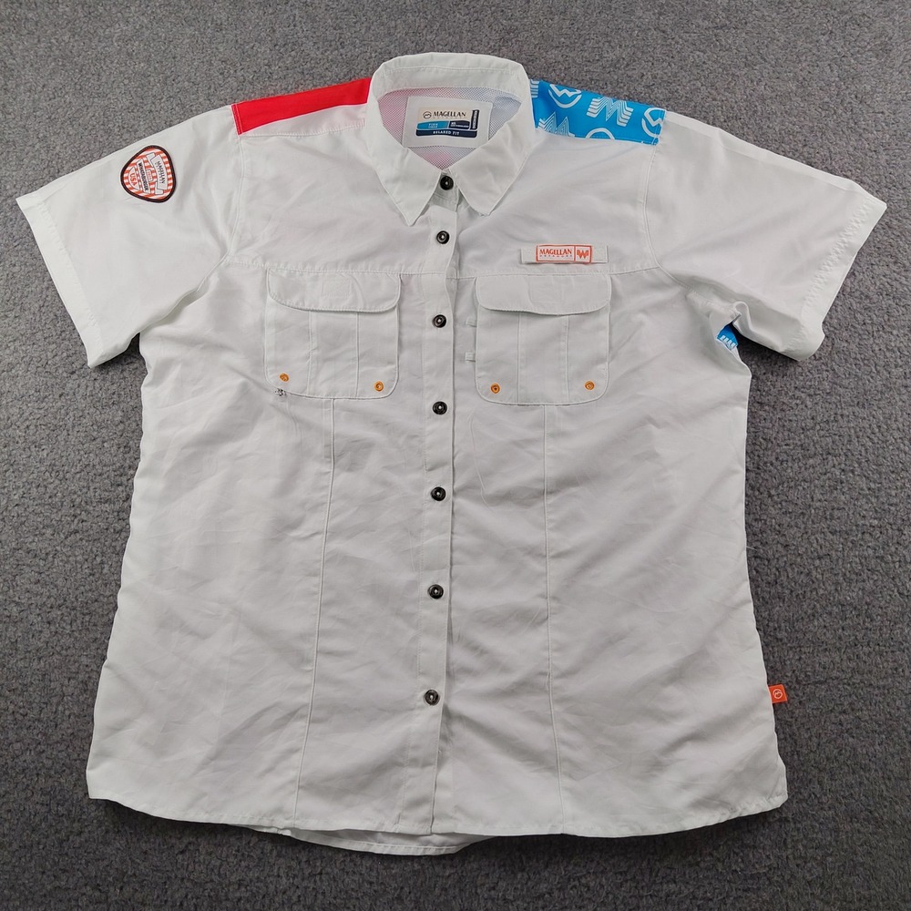 Whataburger Magellan Fish Gear Shirt Mens XL Relaxed Fit Breathable Fishing